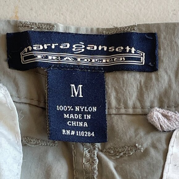 NARRAGANSETT Traders khaki colored men's shorts - size M - 4 pocket lightweight - Picture 4 of 4